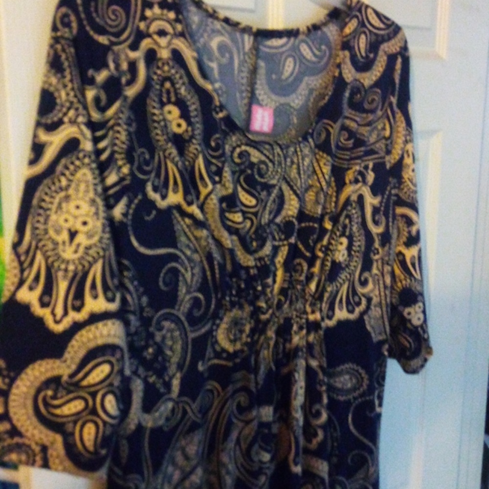 Flirty Pink Brand 3X Maxi Dress NWOT